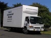 38m Cube Furniture Truck with Hydraulic Tail Lift